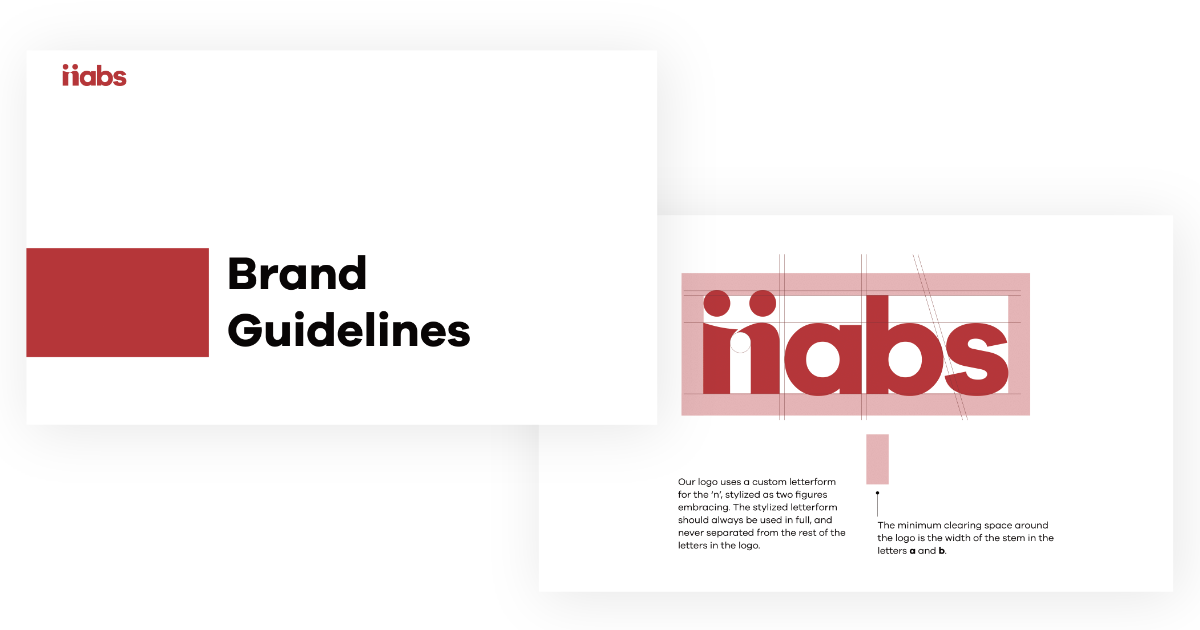 snapshot of nabs brand guidelines